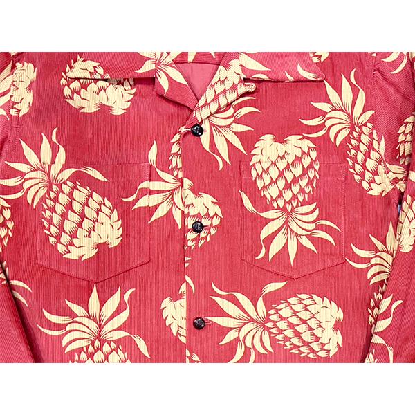 SUN SURF サンサーフ オープンカラーシャツ SS29580 長袖 コーデュロイ