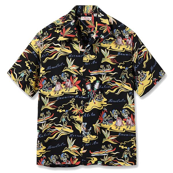 SUN SURF サンサーフ アロハシャツ SS39411 HAWAIIAN HULA