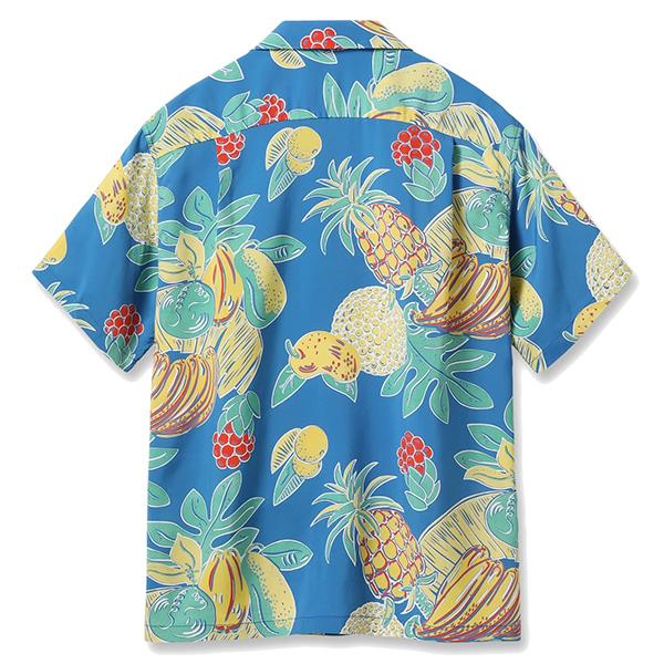 Sun Surf アロハシャツ M パイナップル柄 SUN SURF（サンサーフ） 】 長袖アロハシャツ L/S HAWAIIAN