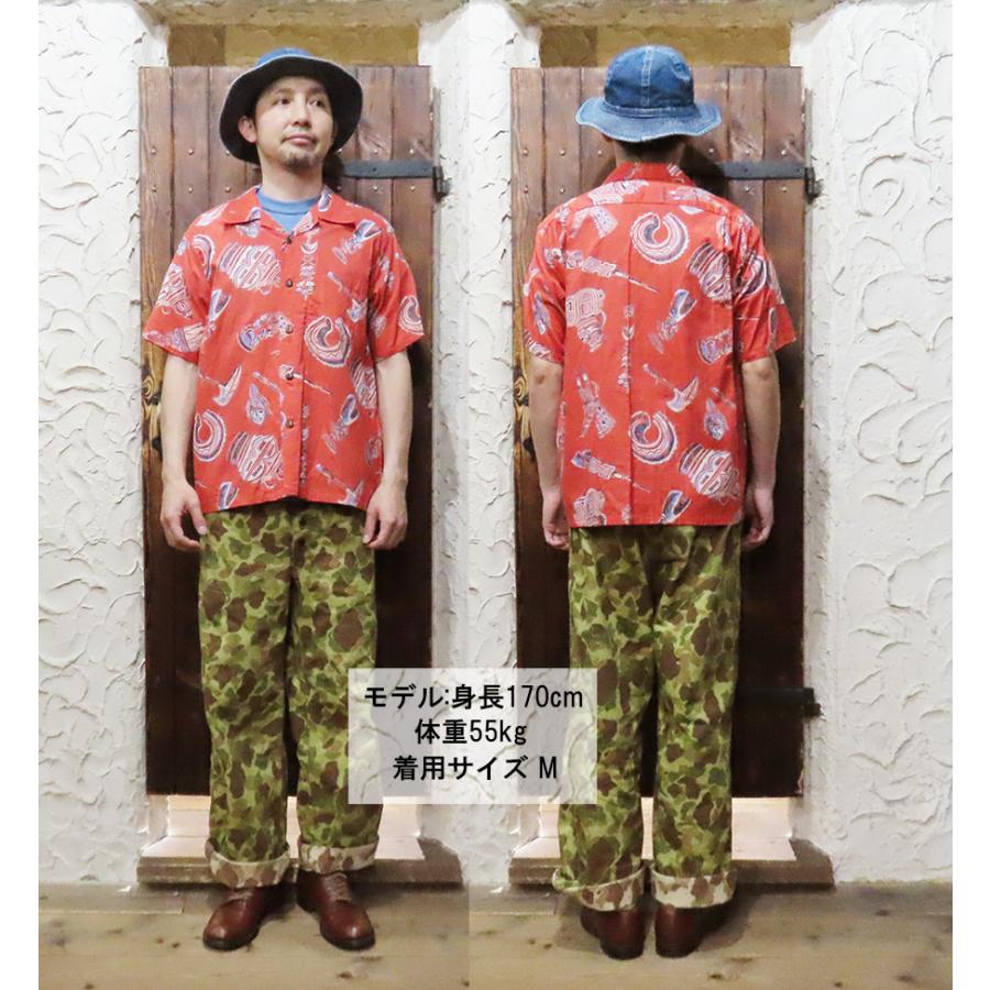 SUN SURF サンサーフ アロハシャツ SS39502 NATIVE MASK お面
