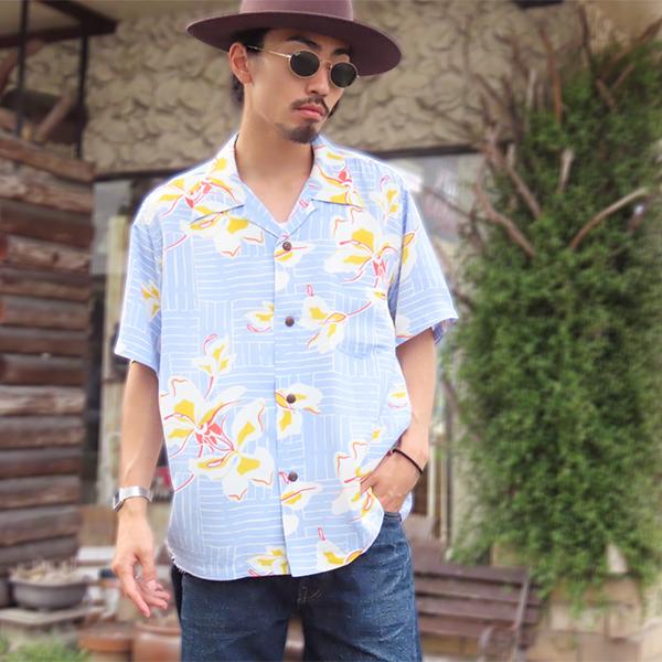 SUN SURF アロハシャツ ハワイ柄 ホワイト XL SUN SURF サンサーフ アロハシャツ SS39615 WHITE GINGER 半袖