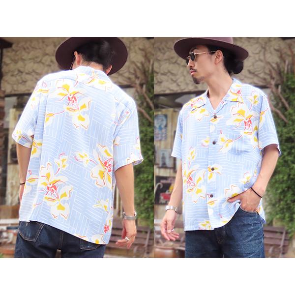 SUN SURF サンサーフ アロハシャツ SS39615 WHITE GINGER 半袖