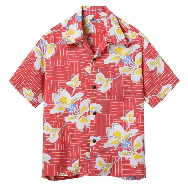 SUN SURF サンサーフ アロハシャツ SS39615 WHITE GINGER 半袖