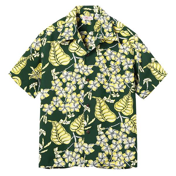 SUN SURF サンサーフ アロハシャツ SS39621 PLUMERIA BLOSSOMS 半袖