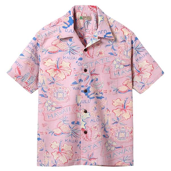 2006 サンサーフ STATE OF HAWAII アロハSS32697 SUN SURF サンサーフ アロハシャツ SS39693 STATE OF HAWAII 半袖