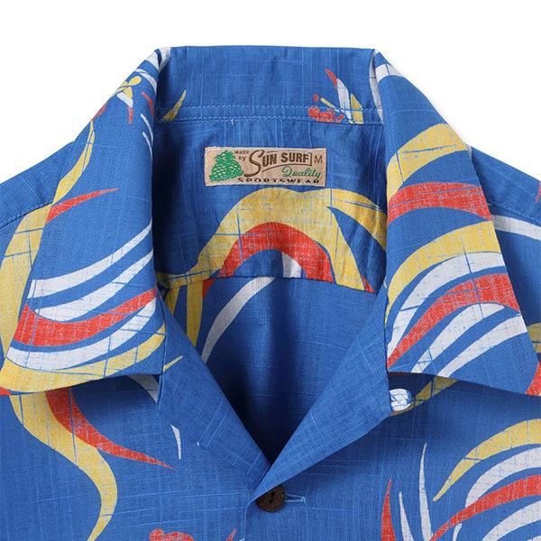 SUN SURF サンサーフ アロハシャツ SS39695 HAWAIIAN PADDLE 半袖