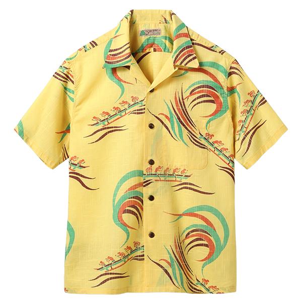 SUN SURF サンサーフ アロハシャツ SS39695 HAWAIIAN PADDLE 半袖