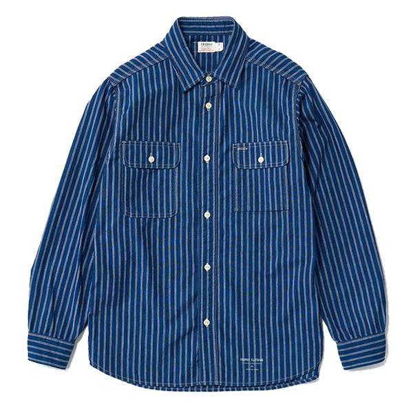 TROPHY CLOTHING（トロフィークロージング） シャンブレーワークシャツ