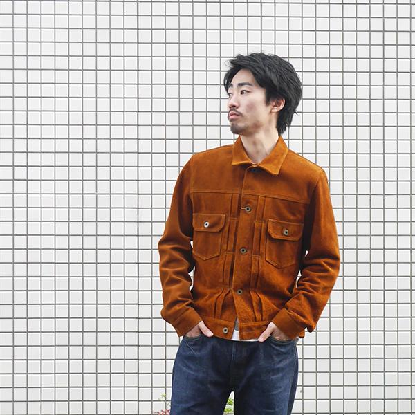 Y'2 LEATHER ワイツーレザー ジャケット TB-141 STEER SUEDE 2nd Type