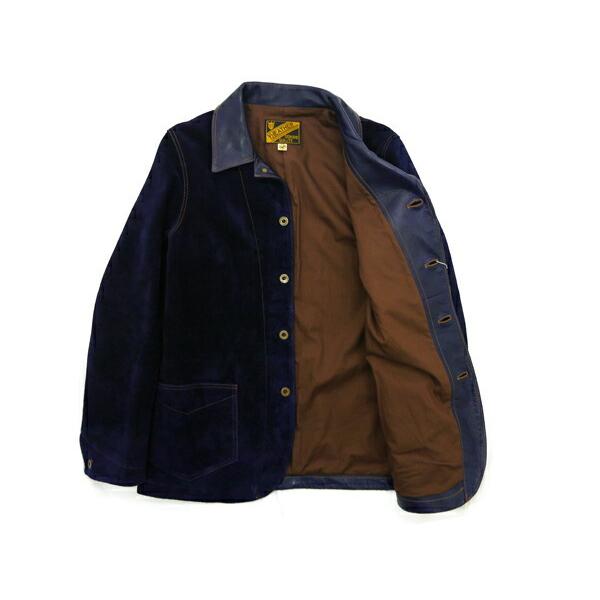 Y'2 LEATHER ワイツーレザー カバーオール STEER.SUEDE COVERALL
