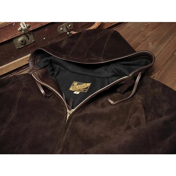 Y'2 LEATHER ワイツーレザー ジャケット TB-152 STEER SUEDE HOODED