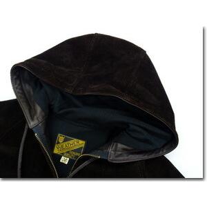 Y'2 LEATHER ワイツーレザー ジャケット TB-152 STEER SUEDE HOODED
