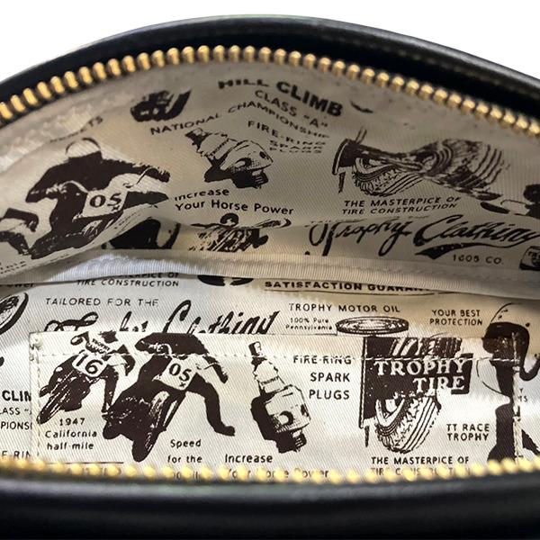 トロフィークロージング TROPHY CLOTHING tr-b01 DAY TRIP BAG 鞄 ショルダーバッグ 斜め掛け 帆布 レザー 牛革 バイカー アメカジ プレゼント 男性 メンズ | TROPHY CLOTHING | 12