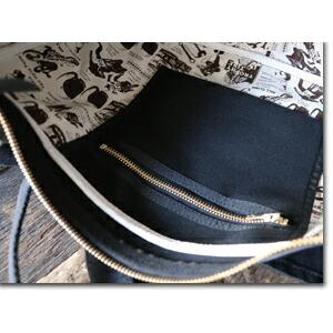 トロフィークロージング TROPHY CLOTHING TR-B17 Road Trip Bag ロードトリップバッグ 鞄 ショルダーバッグ 斜め掛け 帆布 レザー 牛革 バイカー アメカジ | TROPHY CLOTHING | 11