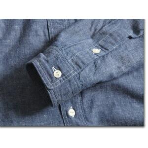トロフィークロージング TROPHY CLOTHING シャツ TR-SH02 HARVEST SHIRTS 長袖シャンブレーシャツ アメカジ バイカー 日本製 | TROPHY CLOTHING | 11