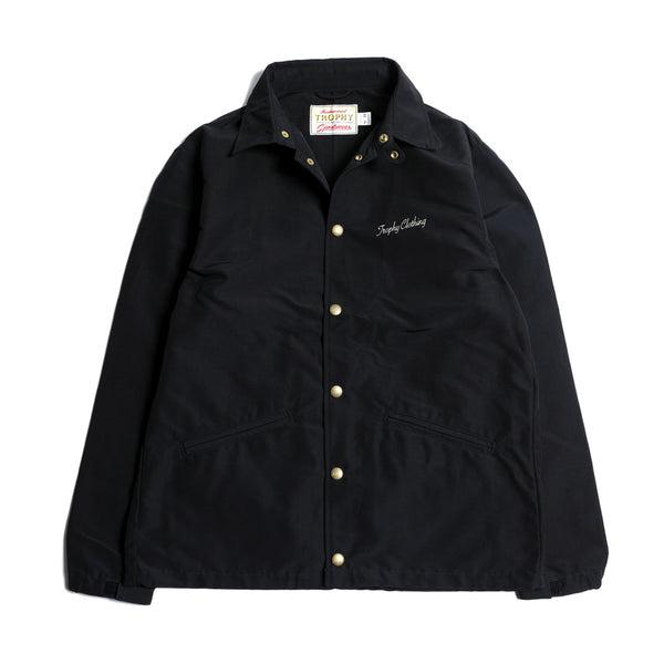トロフィークロージング TROPHY CLOTHING コーチジャケット TR24SS-502 ボックスロゴ ウォームアップジャケット 60/40クロス 日本製 バイカー アメカジ メンズ トロフィークロージング TROPHY CLOTHING コーチジャケット TR24SS-502 ボックスロゴ ウォームアップジャケット 60/40クロス 日本製 バイカー アメカジ メンズ