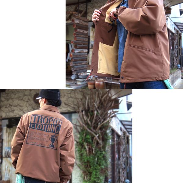 TROPHY CLOTHING（トロフィークロージング） コーチジャケット TR25AW