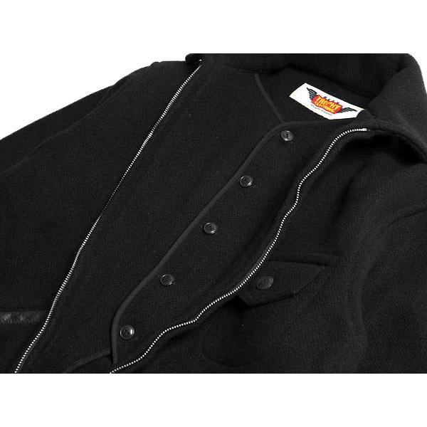 トロフィークロージング TROPHY CLOTHING ジャケット TR25AW-506 Pioneer Sport Jacket スポーツジャケット アウター メルトン アメカジ バイカー メンズの画像