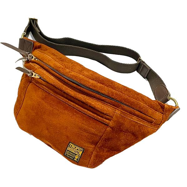 Trophy Clothing スエード ボディバッグ Trophy Clothing スエード ボディバッグ