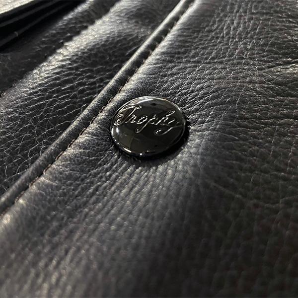 トロフィークロージング TROPHY CLOTHING レザーベスト TRL-07 Rancher Steerhide Vest ステアハイド ベスト ジレ 牛革 バイカー アメカジ メンズの画像