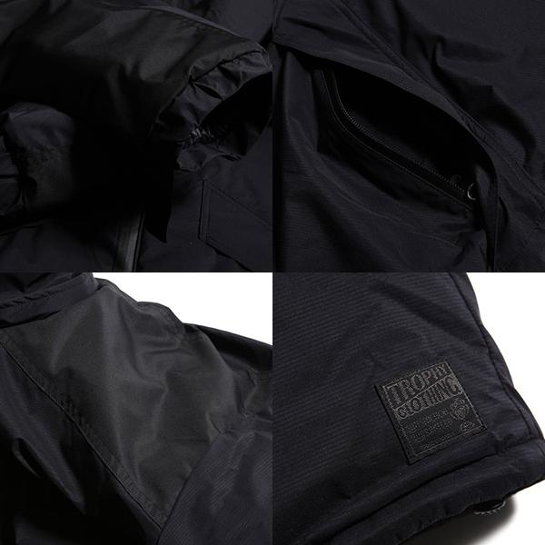 トロフィークロージング TROPHY CLOTHING ジャケット TRMN-503 MONOCHROME Level 7 モノクローム ナイロン コート 撥水 ミリタリー アメカジ バイカー メンズ 38 | TROPHY CLOTHING | 18