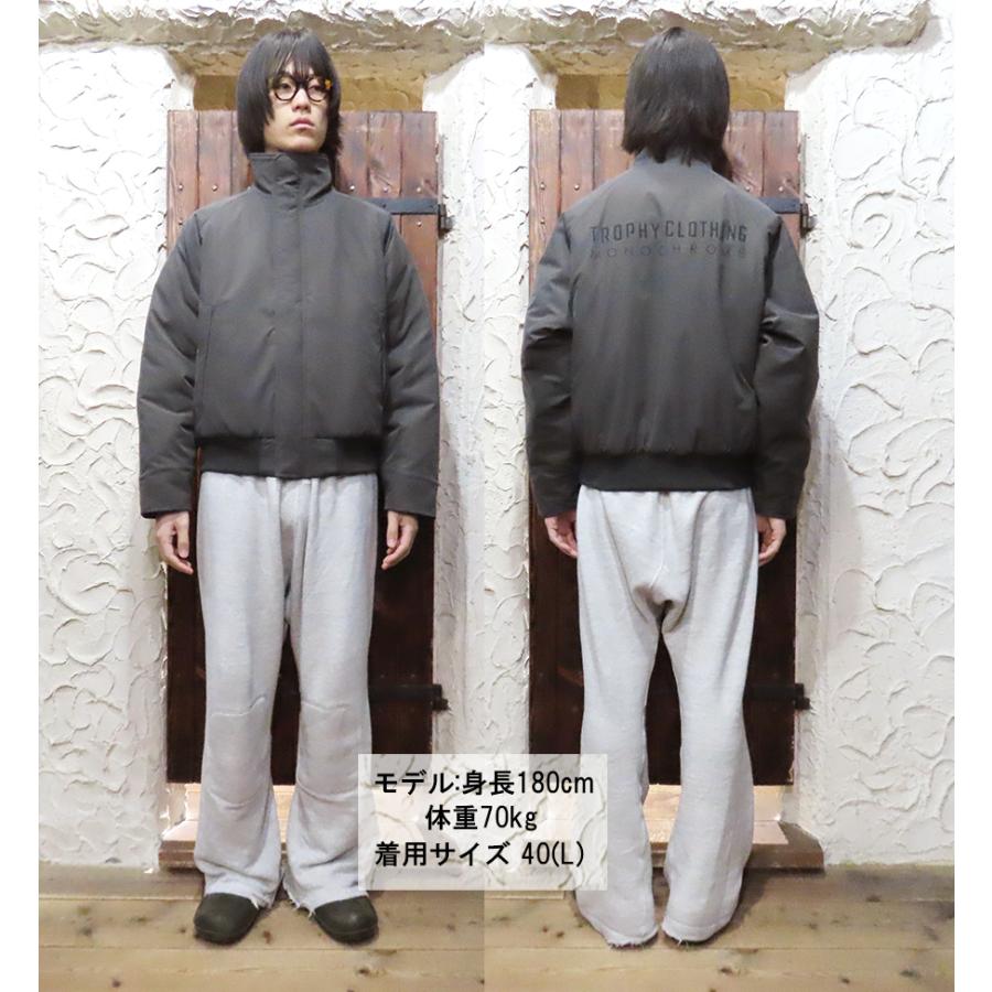 トロフィークロージング TROPHY CLOTHING ジャケット TRMN-504 MONOCHROME Shipboard Jacket モノクローム 中綿 日本製 バイカー アメカジ アウター メンズ | TROPHY CLOTHING | 07