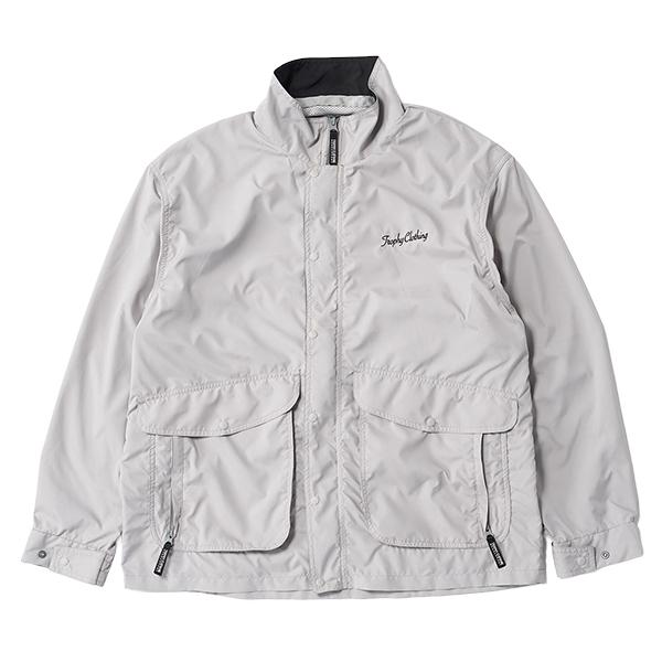 TROPHY CLOTHING　ワークジャケット カバーオール ホワイト TROPHY CLOTHING（トロフィークロージング） アウトドアジャケット