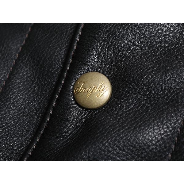 トロフィークロージング TROPHY CLOTHING TR-YL07 ランチャーベスト レザーベスト ステアハイド 牛革 バイカー アメカジ | TROPHY CLOTHING | 08