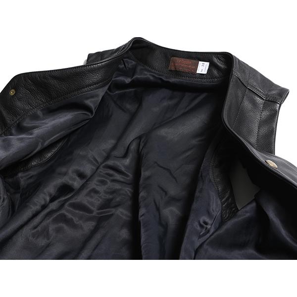 トロフィークロージング TROPHY CLOTHING TR-YL07 ランチャーベスト レザーベスト ステアハイド 牛革 バイカー アメカジ | TROPHY CLOTHING | 10