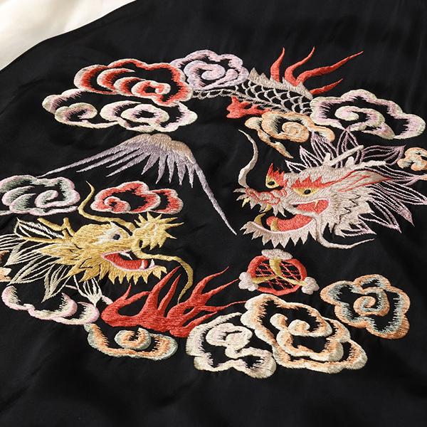 東洋 TAILOR スカジャン 日本のドラゴン刺繍 U.S.パラトルーパー 東洋 TAILOR スカジャン 日本のドラゴン刺繍 U.S.パラトルーパー