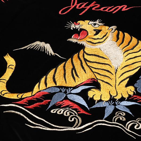テーラー東洋(TAILOR TOYO) 「TIGER」虎刺繍・別珍スカジャージ テーラー東洋(Toyo)「TIGER」虎刺繍・別珍スカジャージ/tt68585