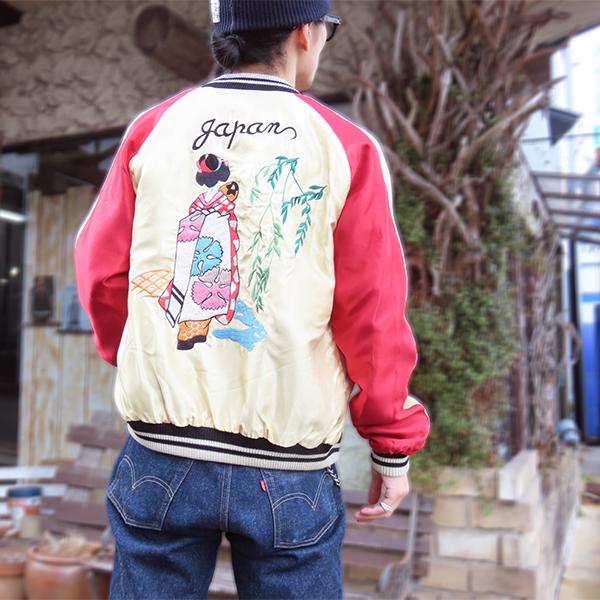 舞子 リバーシブルスカジャン 東洋tailor TAILOR TOYO テーラー東洋 スカジャン Souvenir Jacket リバーシブル