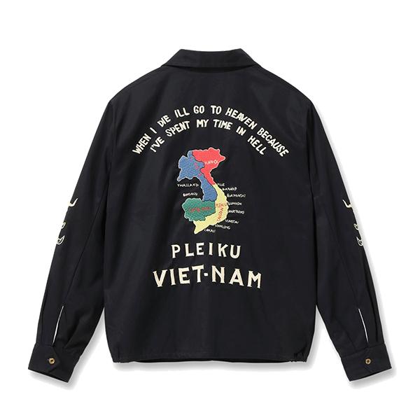 テーラー東洋 TAILOR東洋 ベトジャン TT15892 Cotton Vietnam Jacket VIETNAM MAP ベトナムジャケット アウター 刺繍 ヴィンテージ アメカジ メンズ 正規品 | TAILOR TOYO | 06