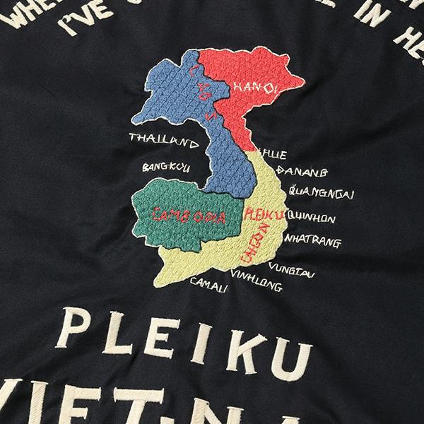 テーラー東洋 TAILOR東洋 ベトジャン TT15892 Cotton Vietnam Jacket VIETNAM MAP ベトナムジャケット アウター 刺繍 ヴィンテージ アメカジ メンズ 正規品 | TAILOR TOYO | 10