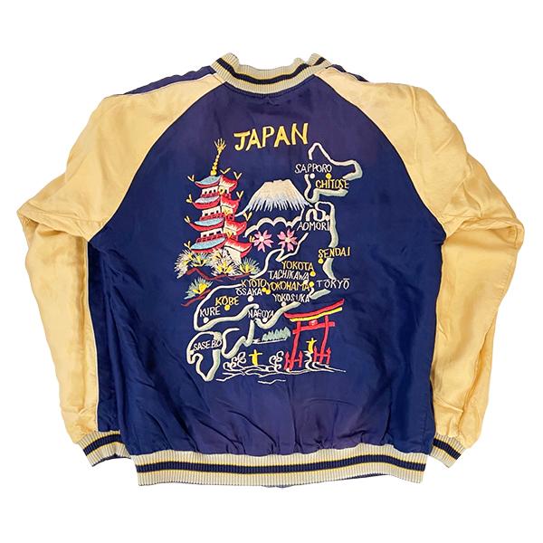 ビンテージ　リバーシブルスカジャン トラニフジ リバーシブルスカジャン - BLUE BLUE JAPAN | ブルーブルー