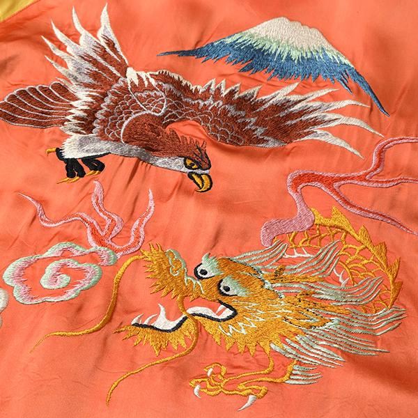 テーラー東洋 TAILOR東洋 スカジャン 港商 TT15911-159 ORANGE Late 1940s Style KOSHO&CO EAGLE DRAGON × JAPAN MAP アメカジ メンズ 2026年 新作の画像