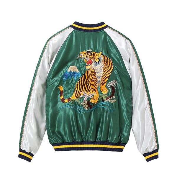 TAILOR TOYO テーラー東洋 リバーシブル スカジャン TT15972-145 GREEN