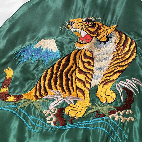 TAILOR TOYO テーラー東洋 リバーシブル スカジャン TT15972-145 GREEN