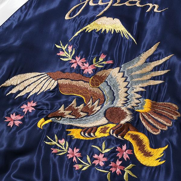 テーラー東洋リバーシブルスカジャン鷲 TAILOR TOYO テーラー東洋 リバーシブル スカジャン TT15972-145 GREEN