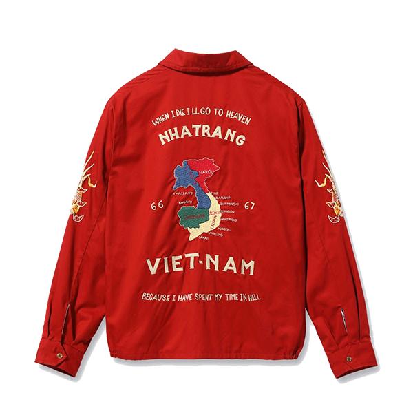 テーラー東洋 TAILOR東洋 ベトジャン TT15977 Cotton Vietnam Jacket VIETNAM MAP アメカジ メンズ 東洋 正規品 | TAILOR TOYO | 09