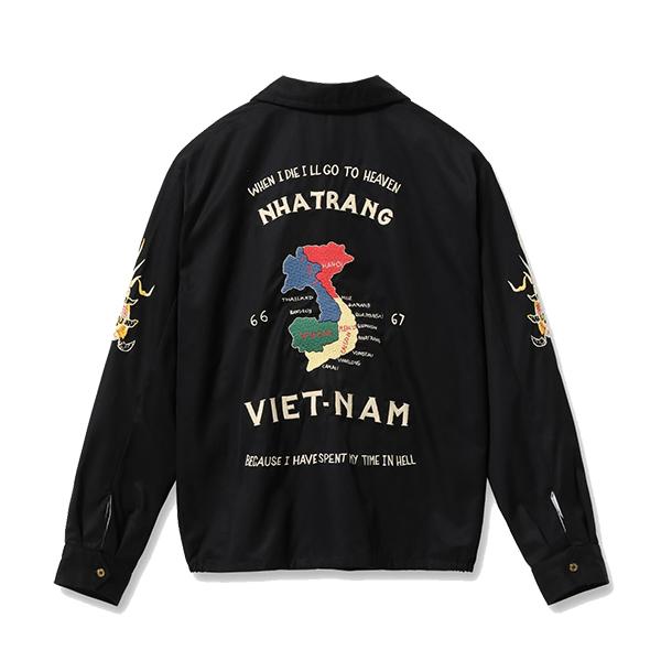 テーラー東洋 TAILOR東洋 ベトジャン TT15977 Cotton Vietnam Jacket VIETNAM MAP アメカジ メンズ 東洋 正規品 | TAILOR TOYO | 15