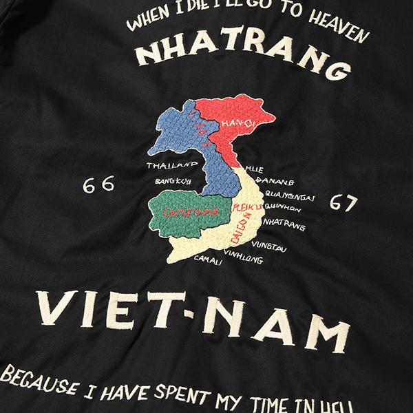 テーラー東洋 TAILOR東洋 ベトジャン TT15977 Cotton Vietnam Jacket VIETNAM MAP アメカジ メンズ 東洋 正規品 | TAILOR TOYO | 19