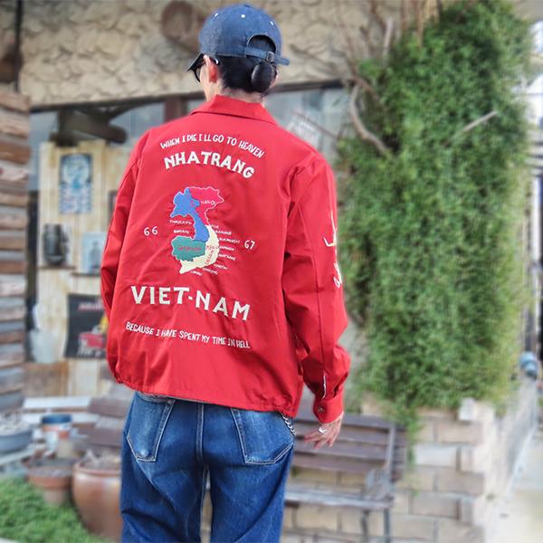 テーラー東洋 TAILOR東洋 ベトジャン TT15977 Cotton Vietnam Jacket VIETNAM MAP アメカジ メンズ 東洋 正規品 | TAILOR TOYO | 04
