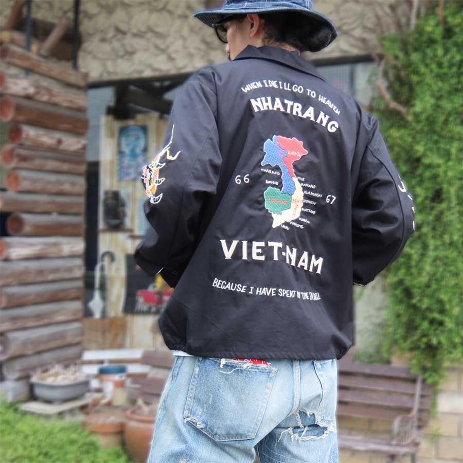 テーラー東洋 TAILOR東洋 ベトジャン TT15977 Cotton Vietnam Jacket VIETNAM MAP アメカジ メンズ 東洋 正規品 | TAILOR TOYO | 06
