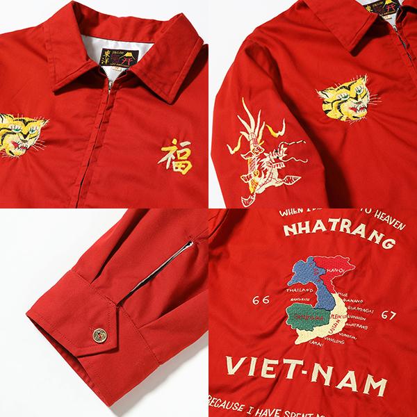 テーラー東洋 TAILOR東洋 ベトジャン TT15977 Cotton Vietnam Jacket VIETNAM MAP アメカジ メンズ 東洋 正規品 | TAILOR TOYO | 10