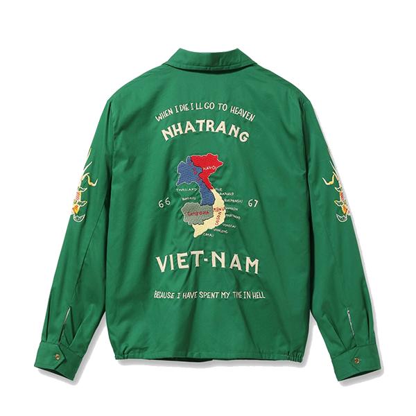 テーラー東洋 TAILOR東洋 ベトジャン TT15977 Cotton Vietnam Jacket VIETNAM MAP アメカジ メンズ 東洋 正規品 | TAILOR TOYO | 12