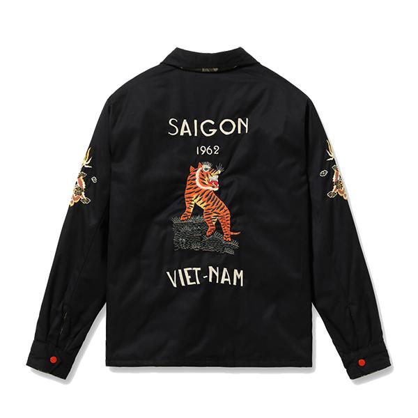 テーラー東洋 TAILOR東洋 ベトジャン TT15979 VIETNAM TIGER × VIETNAM MAP 虎 マップ タイガーストライプ アメカジ メンズ 正規品 | TAILOR TOYO | 14