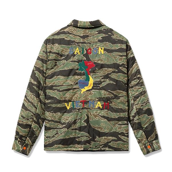 テーラー東洋 TAILOR東洋 ベトジャン TT15979 VIETNAM TIGER × VIETNAM MAP 虎 マップ タイガーストライプ アメカジ メンズ 正規品 | TAILOR TOYO | 18