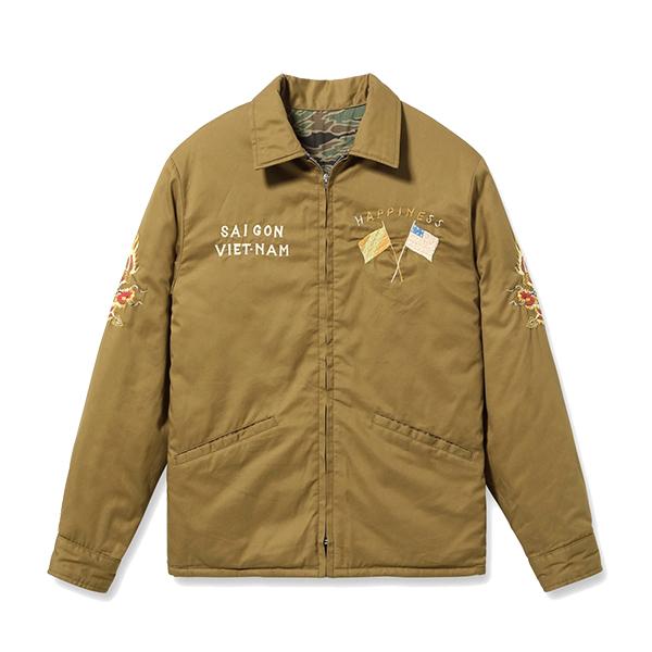 テーラー東洋 TAILOR東洋 ベトジャン TT15979 VIETNAM TIGER × VIETNAM MAP 虎 マップ タイガーストライプ アメカジ メンズ 正規品 | TAILOR TOYO | 04