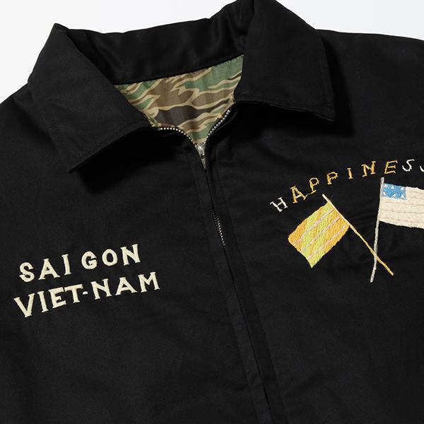 テーラー東洋 TAILOR東洋 ベトジャン TT15979 VIETNAM TIGER × VIETNAM MAP 虎 マップ タイガーストライプ アメカジ メンズ 正規品 | TAILOR TOYO | 09